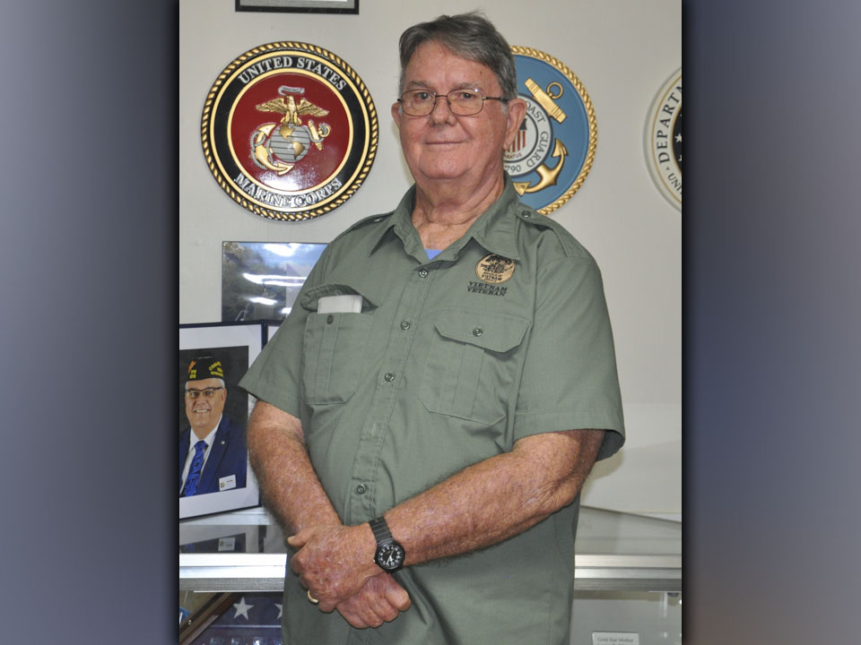 Vietnam veteran Ken Campbell joined the Air Force in 1966 and served as a jet engine mechanic for six years.