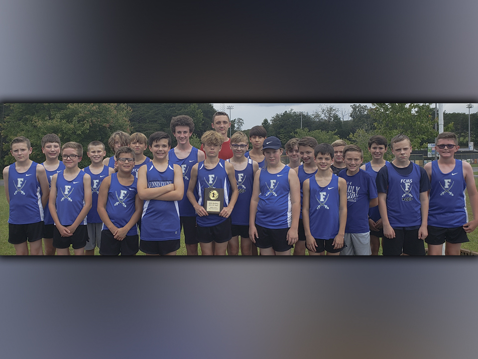 The Fannin County Middle School Rebel cross country team has had a strong showing so far this season. Shown after the Muphy Bulldog 2021 XC Open are, from left, front row, Logan Long, Ryan Wood, Reed Puckett, Cayde Cantrell, Finn Thoresen, Castle Barnett, Garrett Pittman, Mason Sandefur, Jayce Gillis and Hunter Pierce; middle row, Alex Hughes, Ethan Owensby, Rylin Davis, Conner Kyle, Jonathan Jones, Cason Mitchell, Manning Sandefur and Henry Schueneman; and back, Aiden Jones, River Stuart, Austin Prieto and
