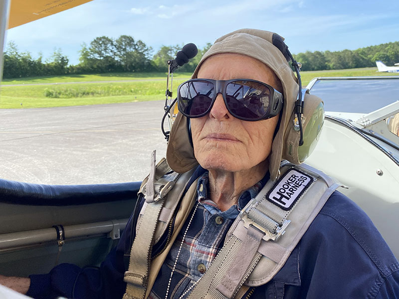 WW II veteran Hoyt Campbell was one of the recipients of this year’s Dream Flight, which took to the skies Friday, June 10. 