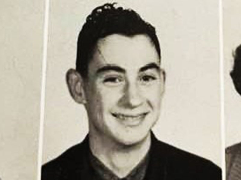 Ronnie Reid is shown in a yearbook photo his freshman year of high school at West Fannin High.