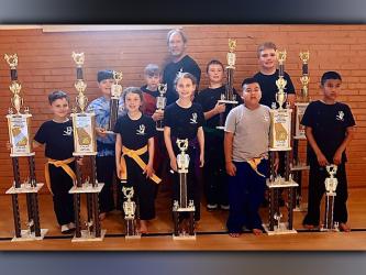 Students of Copper City Karate recently competed in the 42nd annual Mid-South Championship Saturday, May 1. The kids performed well as a group and are led by Sensei David Herring. Herring said he would like to thank the City of Copperhill for providing the gym that Copper City Karate practices in.
