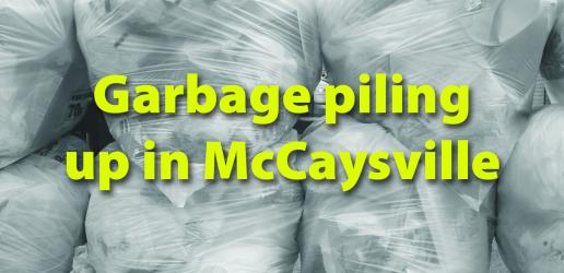 Garbage piling up in McCaysville