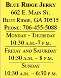 BLUE RIDGE JERKY