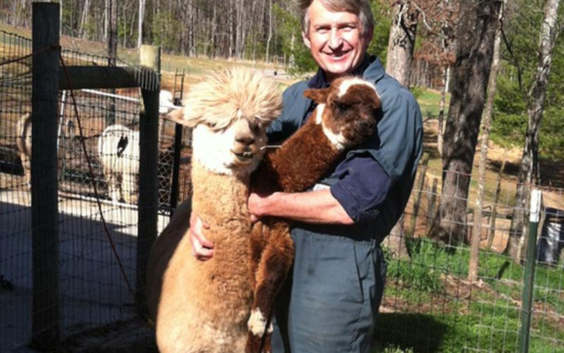 Dr. Zagler, seen here with some of his patients.