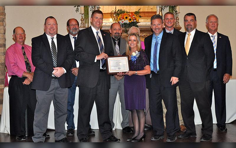 Jill Dyer, a Fannin County High School teacher, was named as Fannin County Teacher of the Year and will represent the county in the state competition. The announcement was made during the school system’s Teacher of the Year Banquet September 24.