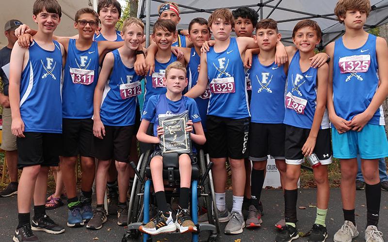 Middle School Cross Country Team