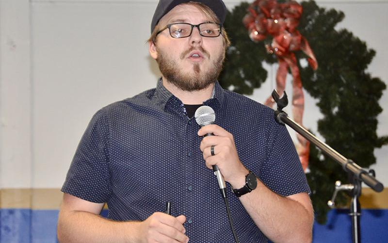 Blue Ridge Community Theater Production Manager Joey Nicolella discussed the positive effects of social media on organization marketing during the 25th Annual Community Services Conference at the Kiwanis Fairgrounds.