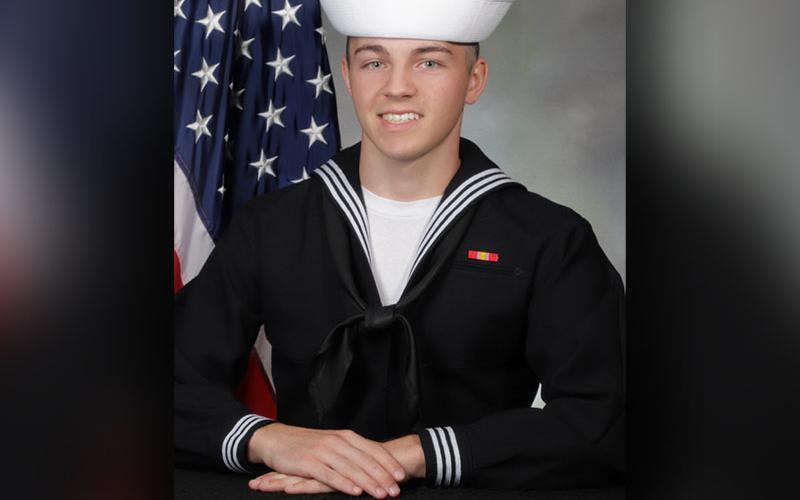 Seaman Recruit Chase Trentham graduated from Recruit Training Command as the top sailor, earning the Military Excellence Award.