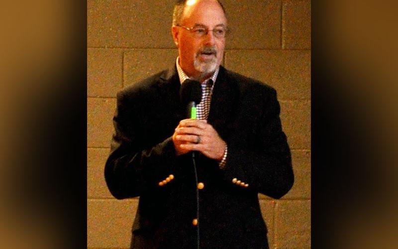 Copper Basin Elementary School held their annual Veterans Day assembly Monday, November 11. Shown is guest speaker Tennessee State Senator Mike Bell.