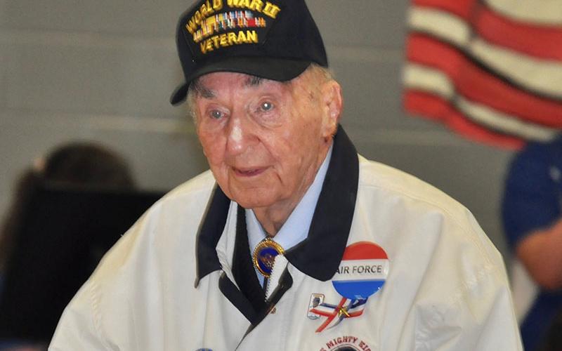 Fannin County Middle School hosted World War II Air Force veteran Dale Dyer as the guest speaker for their Veterans Day Ceremony. Dyer will celebrate his 100th birthday in December.