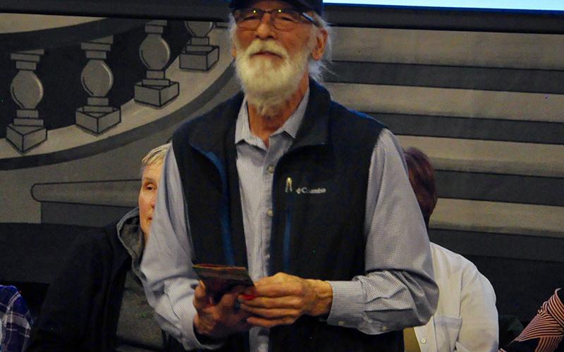 Joe Webb told an audience, during their 2020 Season Expo Saturday, January 11, about performances taking Blue Ridge Community Theater’s stage. He said there will be 12 concerts throughout the year.