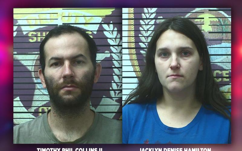 Arrested couple from Ducktown.