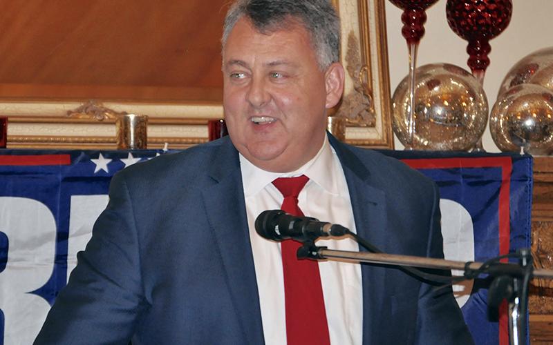 Georgia State Senator Steve Gooch spoke to Fannin County republicans about his love of Fannin County and the importance of this election year.
