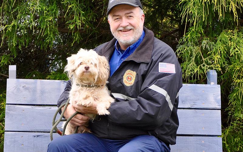 This male Shi Tzu mix was found on Mineral Springs Road in Blue Ridge May 6. He will remain at Fannin County Animal Control until reclaimed or adopted. He has a long, blonde coat and is very laid-back. View him using intake number 137-20. He is being held by Animal Control Manager John Drullinger.
