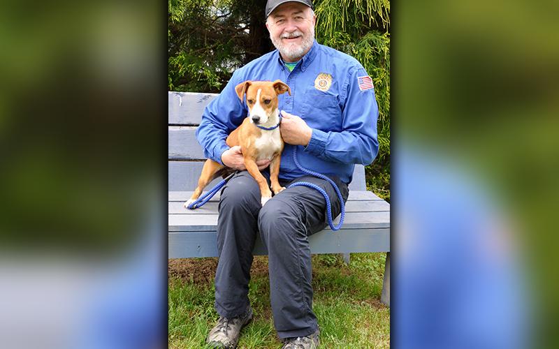 This female mix was found in McCaysville Thursday, May 21 and will be staying at Fannin County Animal Control until reclaimed or adopted. She has a short, orange and white coat with chocolate colored eyes. View this girl using intake number 146-20. She is being held by Animal Control Manager John Drullinger.