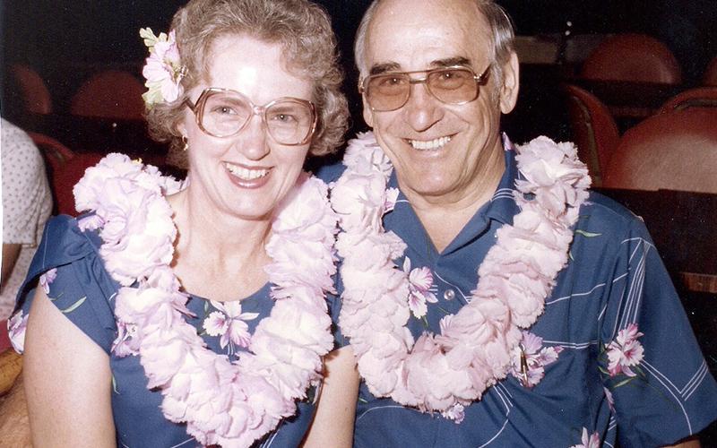 Over the years, Lydia and Bob Kilpatrick have traveled far and wide. In this photo, they are shown during a trip they enjoyed to Hawaii in 1983.