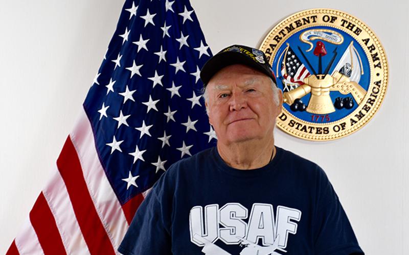 Fannin County resident Chris McKee served during the Vietnam War in the United States Air Force for 21 and a half years.