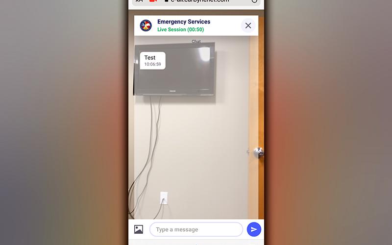 You need help and have called 911. Even if you have poor cell phone service or can't talk for some reason, the Fannin County E-911 center can still get help on the way. These screen shots show what you'll see. An automatic message is sent to every cell phone call placed. Using a smartphone, these screens appear in sequence, showing how to allow the phone to be used for an exact location, the camera so your situation can be viewed, and the screen allowing a text message.