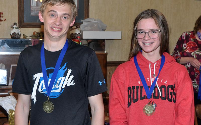 The Fannin County cross country team celebrated a successful season Friday, March 18, at their end-of-season banquet. Jacob Keppel and Olivia Temples were selected for the 2020 Rookie of the Year Award.