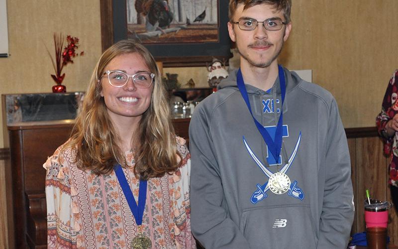 The Fannin County cross country team held their end-of-season banquet Thursday, March 18. Kinsley Sullivan and James Kyle were honored with the “Difference Maker Award”. The award symbolizes someone who always pushed themselves to be better and gave it their all.
