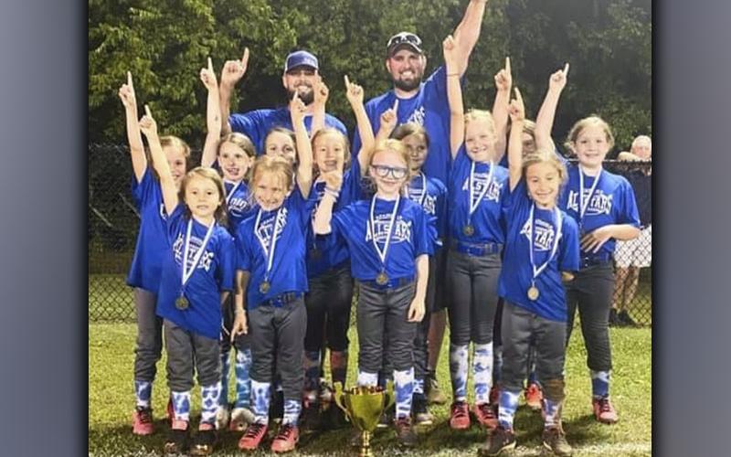 The Fannin County girls 8U softball team won the District 5 championship which was held in Trion, Georgia June 7-8, by topping Pickens 20-7 in the championship game.
