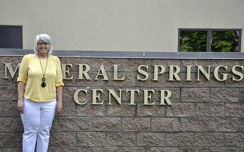 Robin Davenport has taken over the reigns at the Mineral Springs Center as the new director. She has connections with the facility dating back to 1999.