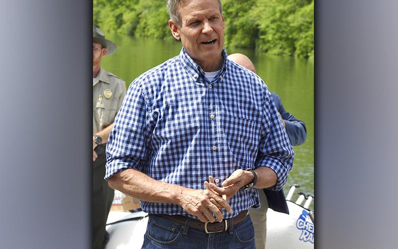 Tennessee Governor Bill Lee told folks “the only thing I’m not happy about today is whoever on my scheduling team decided that I needed to drop in here and leave and not go down the river.”