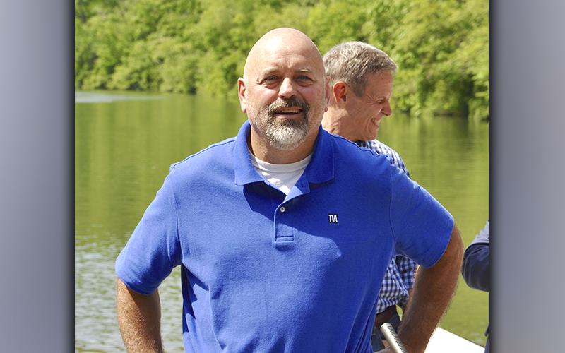 TVA Vice President David Bowling expressed his appreciation of the TVA Ocoee Whitewater Media Run turn out during the event.