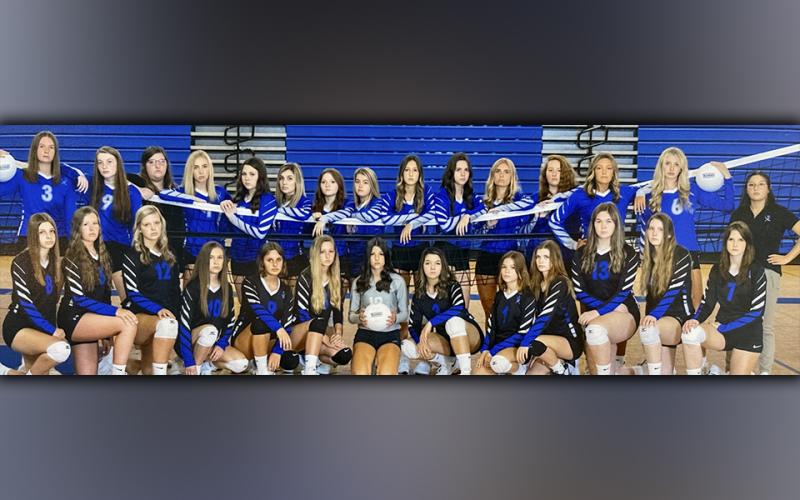 The Fannin County Lady Rebels Volleyball Team