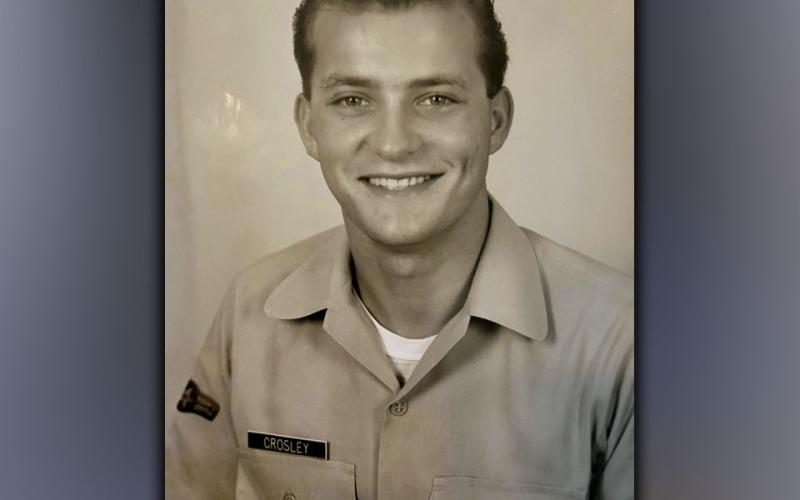 Local Richard Crosley served in the U.S. Air Force from 1966 to 1970.