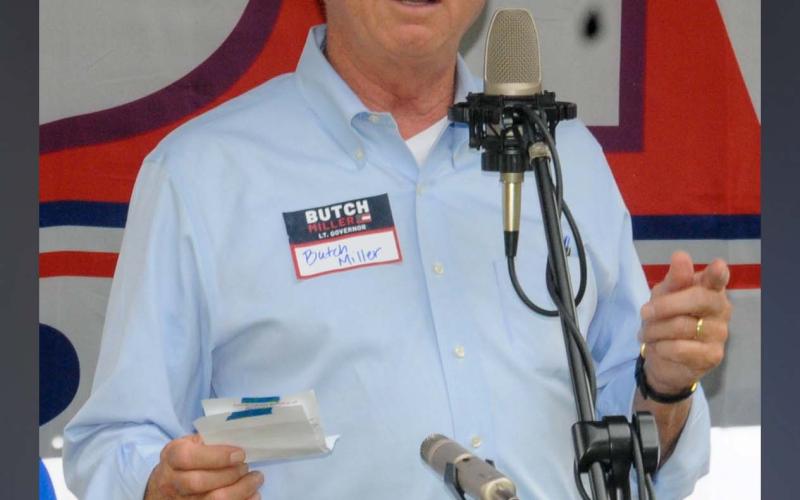 Butch Miller is seeking election to the State Senate.