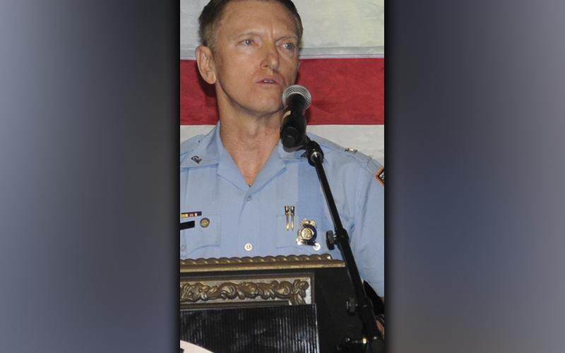 Colonel Chris Wright, commander of the Georgia State Patrol, was one of the guest speakers at the Governor’s Office of Highway Safety Quad Network Banquet in McCaysville.