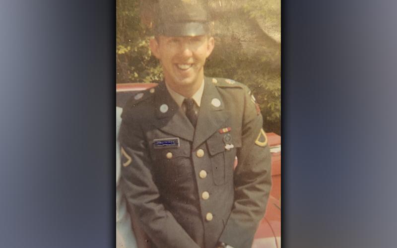U.S. Army veteran Sonny Payne is shown after coming home for a short leave following Basic Training at Fort Jackson, South Carolina.
