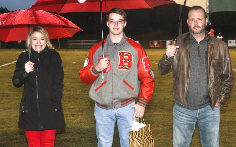 Copper Basin football, golf, cheer and band seniors were honored before the Cougars final home football game of the season against South Pittsburg, Friday, October 29. Senior golfer Cade Bigham was recognized with his parents Ashlee Picklesimer and Jared Bigham.
