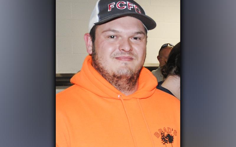 Bradley Beaver was honored as Fannin County’s Firefighter of the Year.