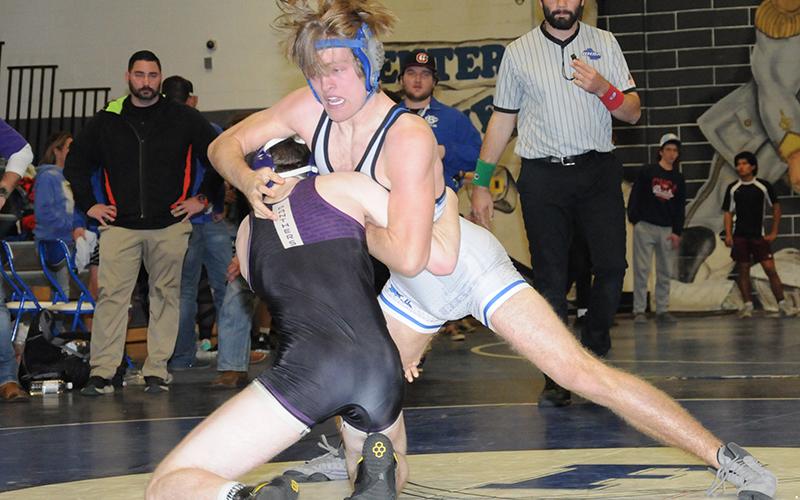 Taylor Collis came away from this past weekend’s Sectional Traditionals as sectional champion. He is shown here in the Area Traditionals.