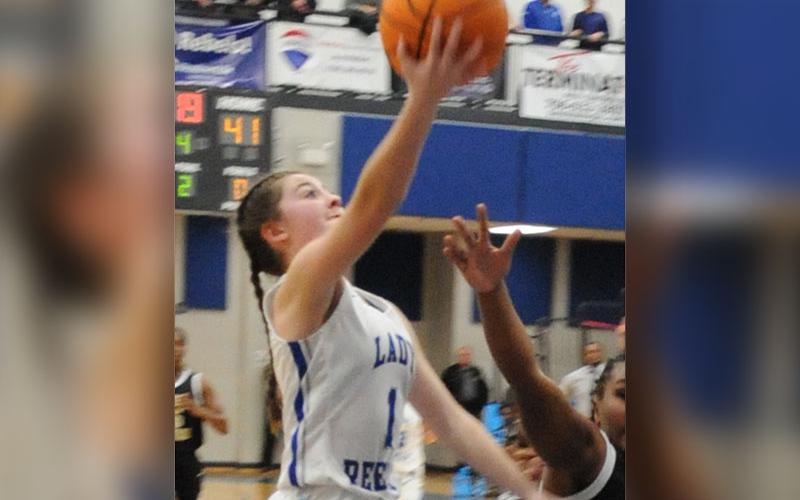 Fannin County Lady Rebel Courtney Davis received post season accolades.
