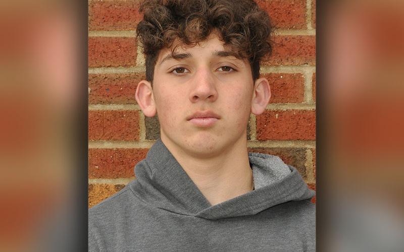 Sophomore Zechariah Prater, school record holder for the 3200 meter race,  just after practice on Wednesday, March 9.