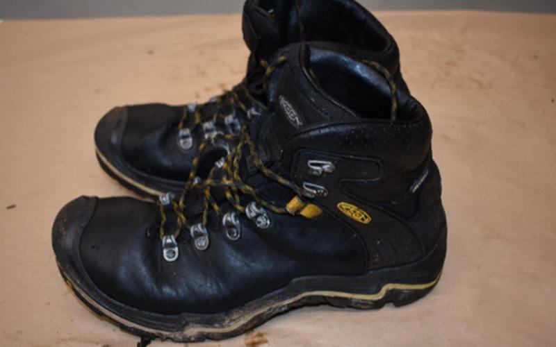 These items of clothing were found with the remains of a man discovered on Springer Mountain in January. The Georgia Bureau of Investigation is asking for help in determining the man’s identity.