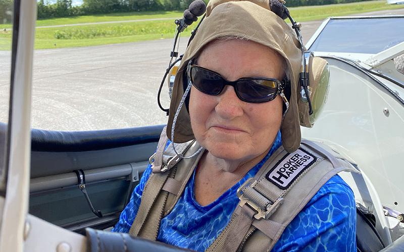 Rose Postelle was one of the recipients of this year’s Dream Flight, which took to the skies Friday, June 10.
