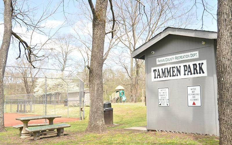 Pressure washing and cleanup at Tammen Park were some of the improvements made thanks to Tourism Product Development money. “These projects are providing great additions and enhancements for public use now and in the future,” Gribble said.