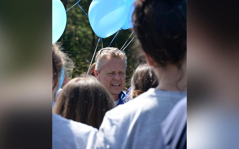 Scott Barnstead, director of Fannin County bands, told band members “we are family” as they remembered Josh Cheatham Saturday afternoon.