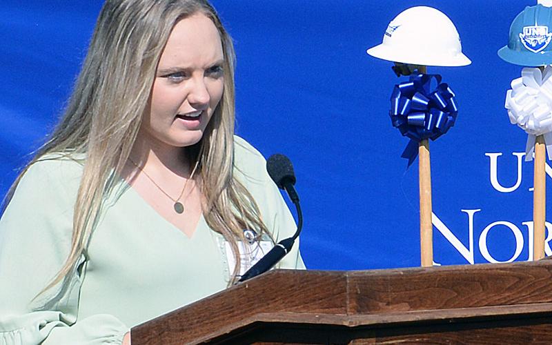 Emma Mitchell told how UNG Blue Ridge has changed her life.