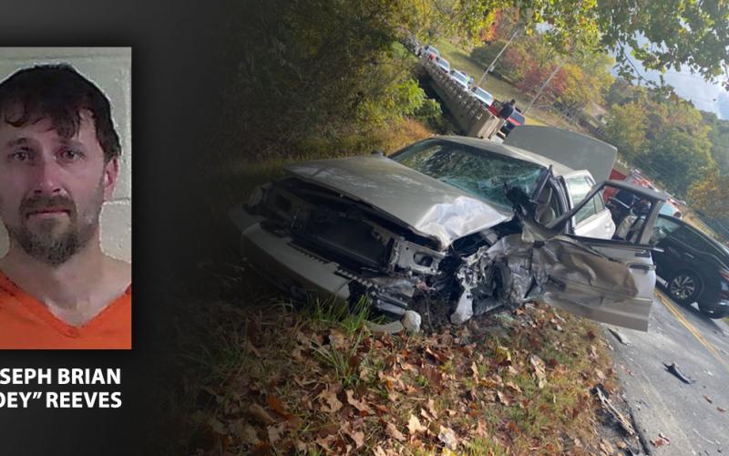 Earl Ronald Chase was killed instantly when the Mercury Mountaineer he was driving, above,  was struck by a Nissan Murano driven by Joseph Brian “Joey” Reeves, partially shown in the background, on Mobile Road last Thursday morning.