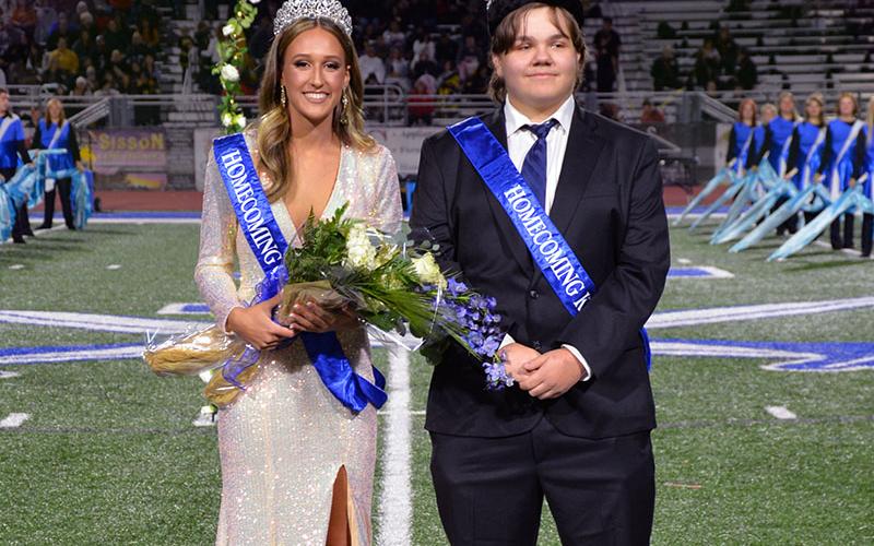 Fannin County High School crowned their Homecoming queen, Reigan O’Neal, and king, Judd Watson, during halftime of Friday night’s football game.