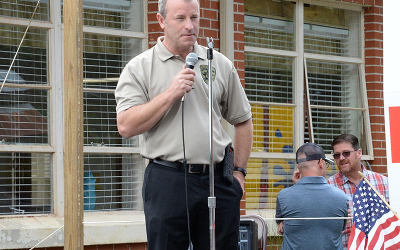 Fannin County Sheriff Dane Kirby said the November 8 election represents a fight that residents need to get out and win to get the country back on the right track.