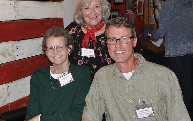 Sponsors joined together at Snack in a Backpack’s Champions for Children Thursday, February 23. Pictured at the event are, from left, Melissa Lillard, Debby Beck, and David Lillard. The Lillards represented Mercier Orchards, the recipient of this year’s Business Champion Award presented by Snack in a Backpack.