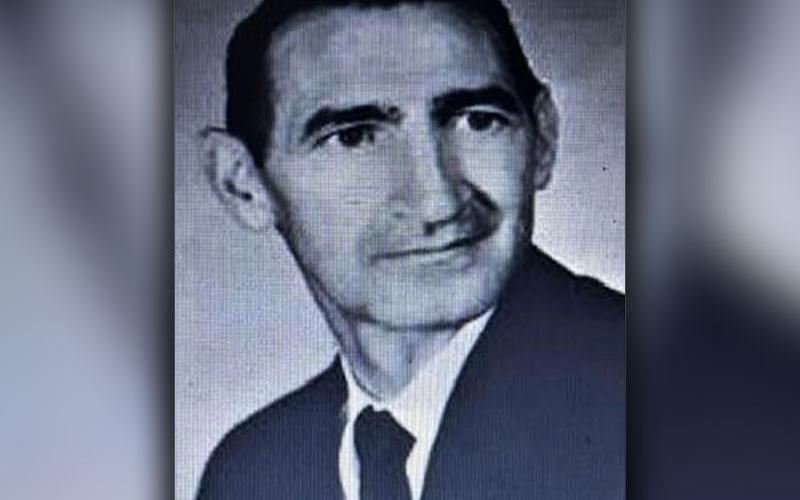 Jack Myers is pictured as principal of East Fannin High School, 1966-1967.
