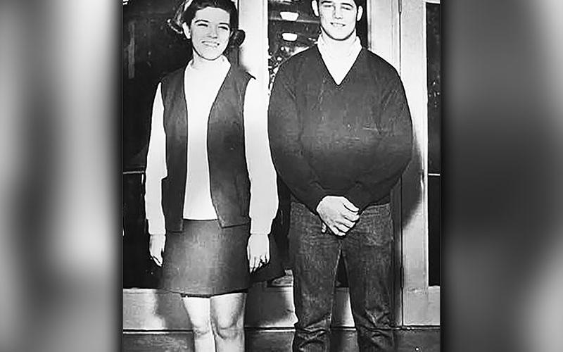 Doug Davenport’s classmates elected him as the Best All-Around male student in his graduating class of 1970, along with his high school sweetheart Marsha Arp.