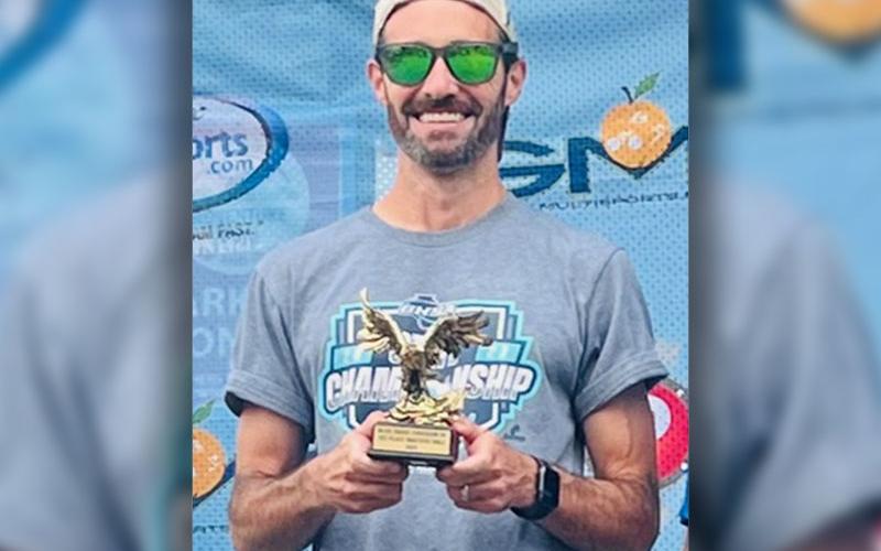 Dr. Lucas Roof crossed the Freedom 5K finish line fifth and was the Overall Male Masters winner with a time of 18:10 in the 5K event.